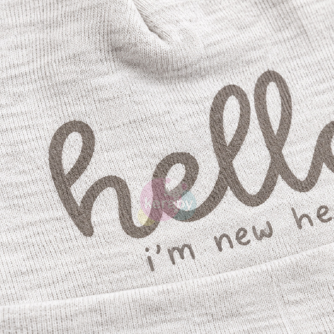 BONNET LOT DE 3 HELLO — photo 2