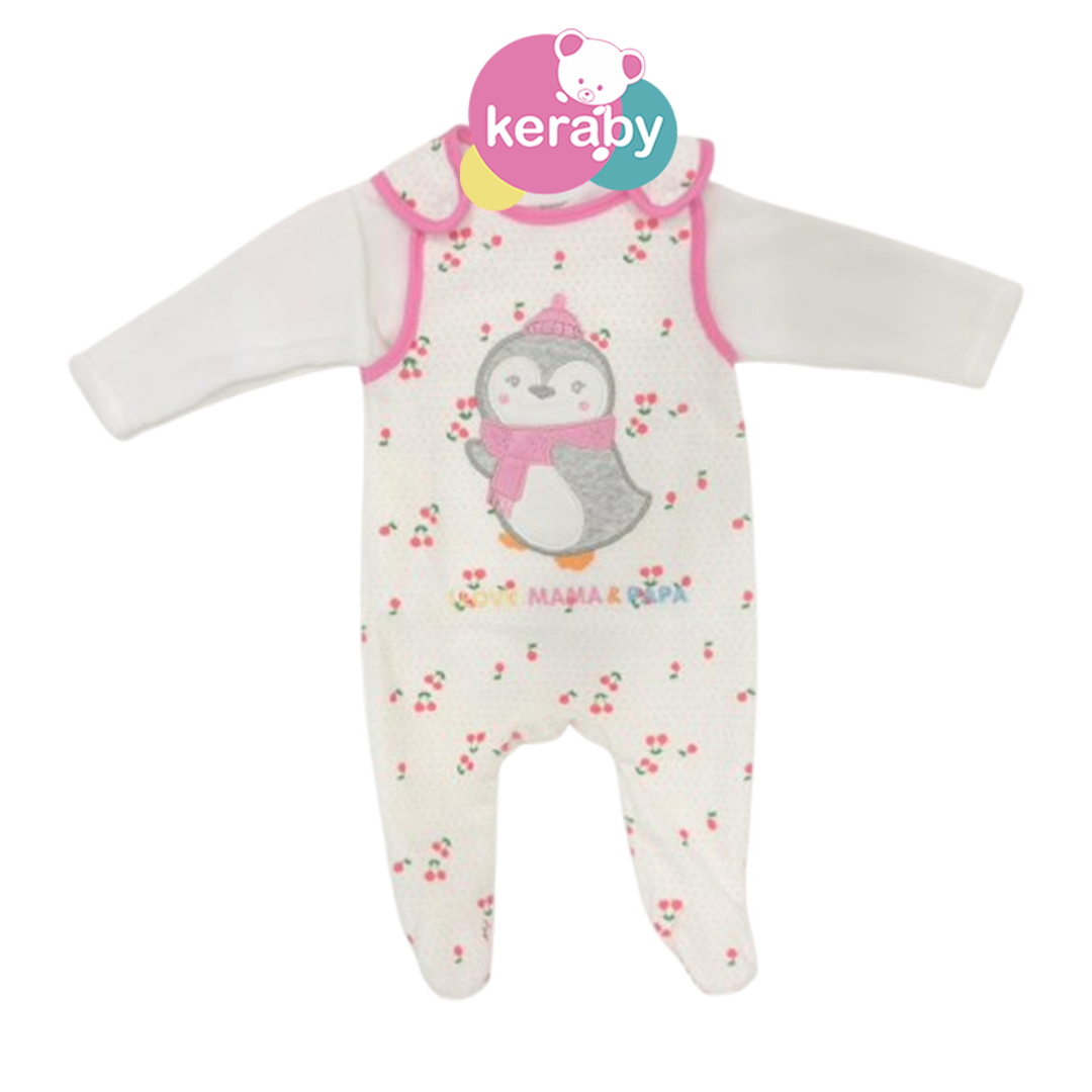 GRENOUILLERE VELOUR CA 2PCS FILLE-F1