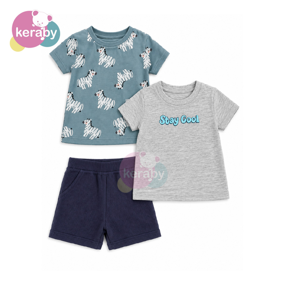 ENSEMBLE BEBE 3PCS MINI HOP GARCON G2