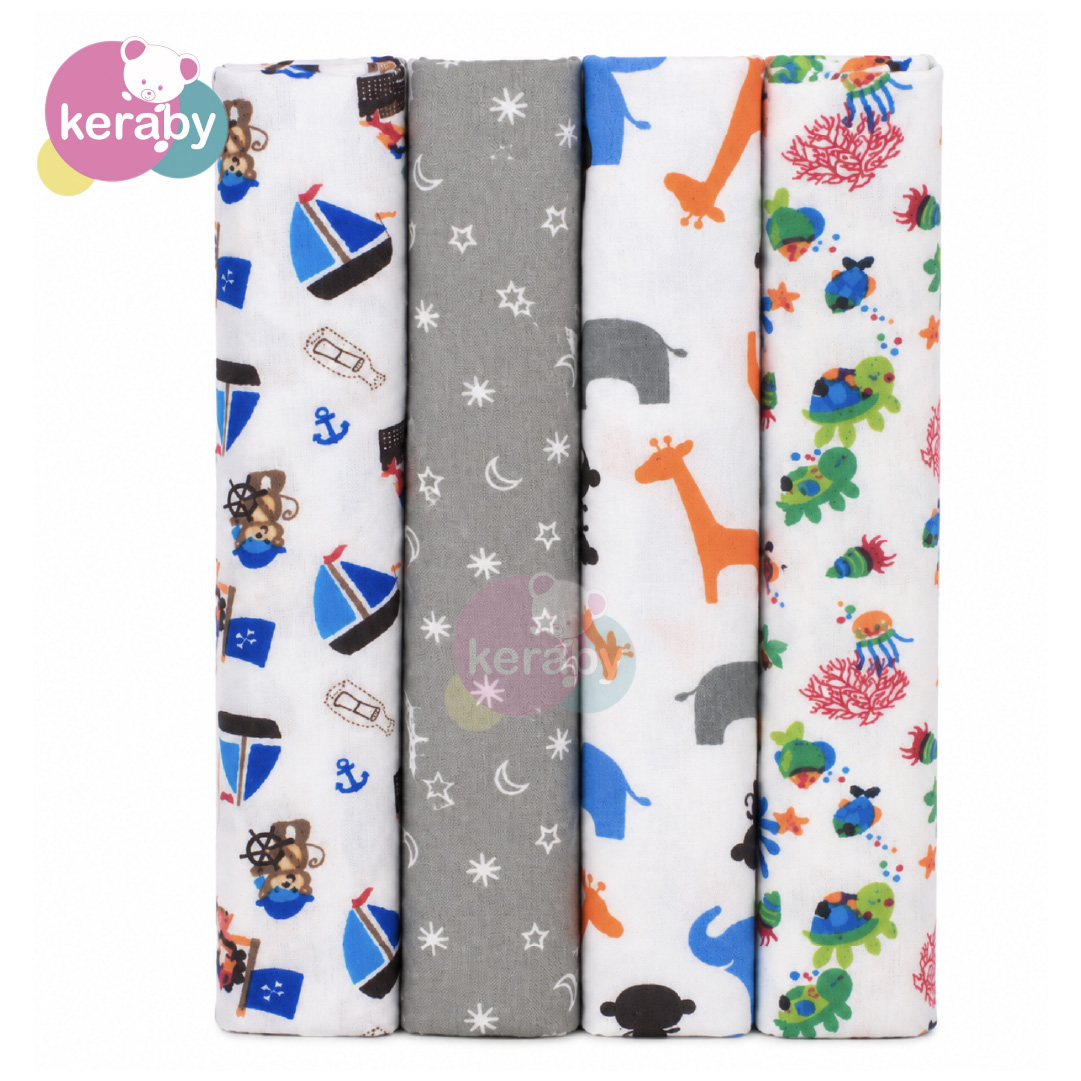 DRAP L ANGE LOT DE 4 GARCON