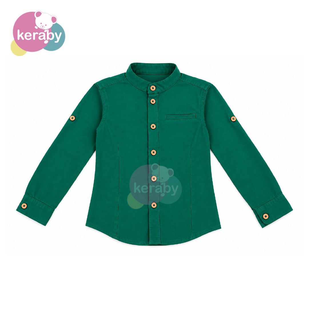 CHEMISE ML VERT-G2