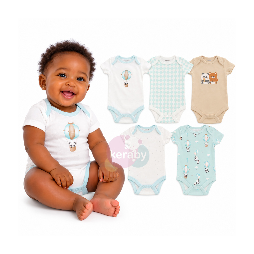 BODY LOT DE 5 ALWAYS HAPPY-M4 — photo 3