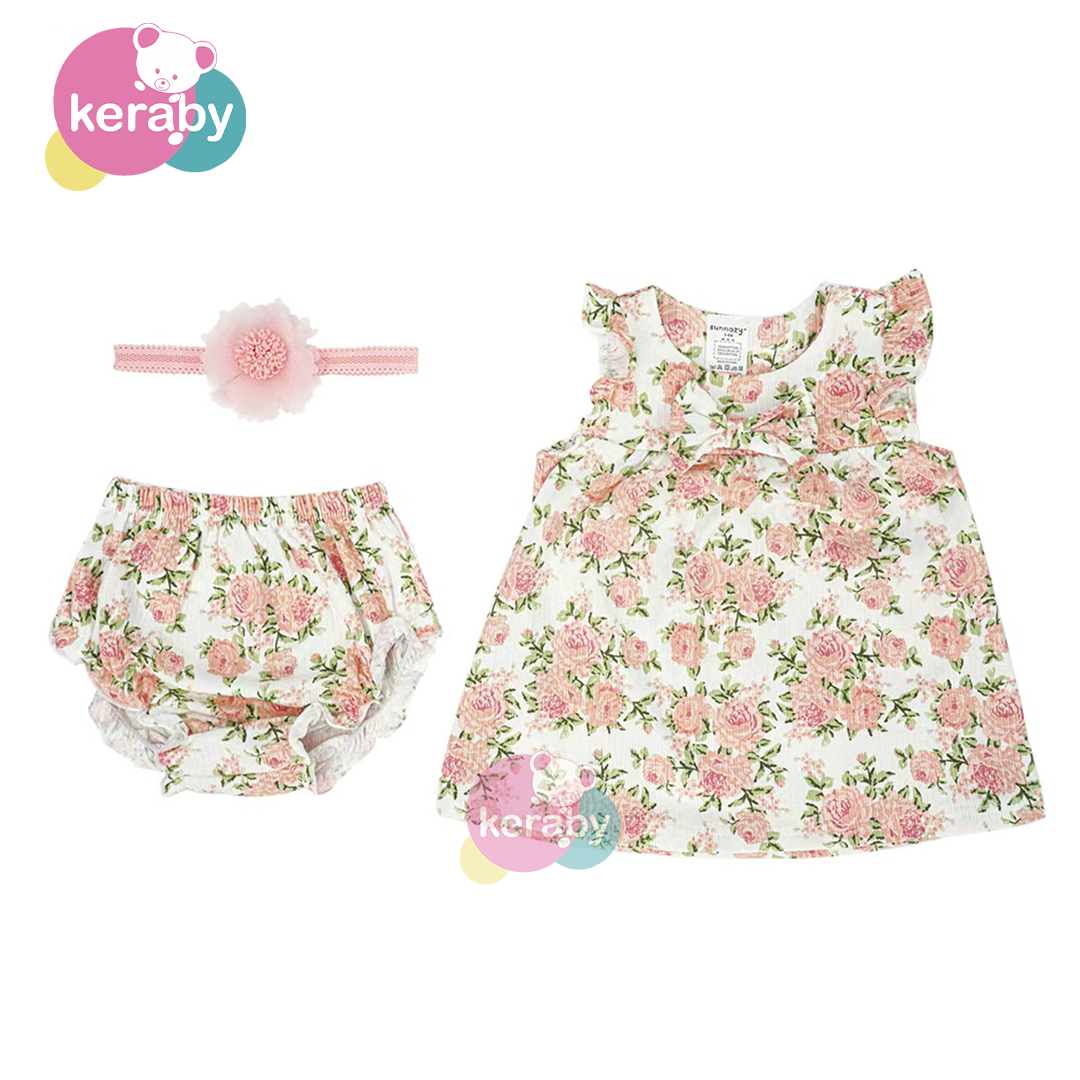 ROBES+BANDO+CALECON FLEURI