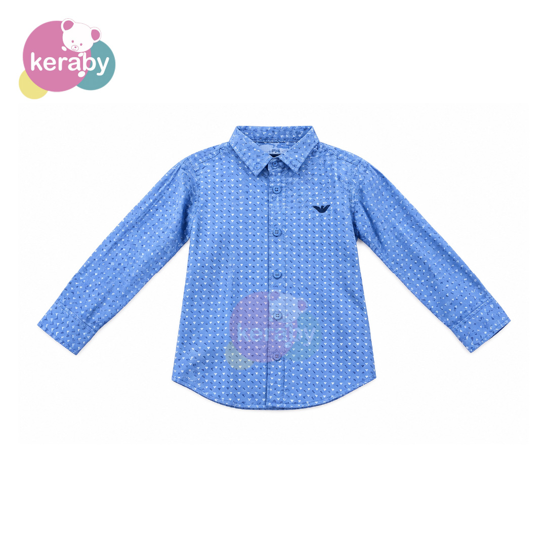 CHEMISE ML BLEU CLAIR-G1