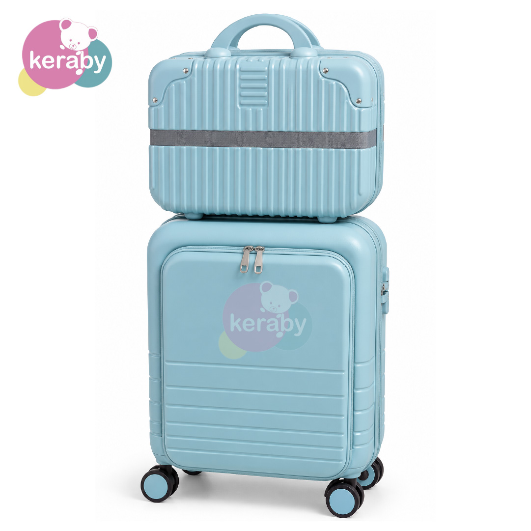 VALISE DE MATERNITE TURQUOISE V8