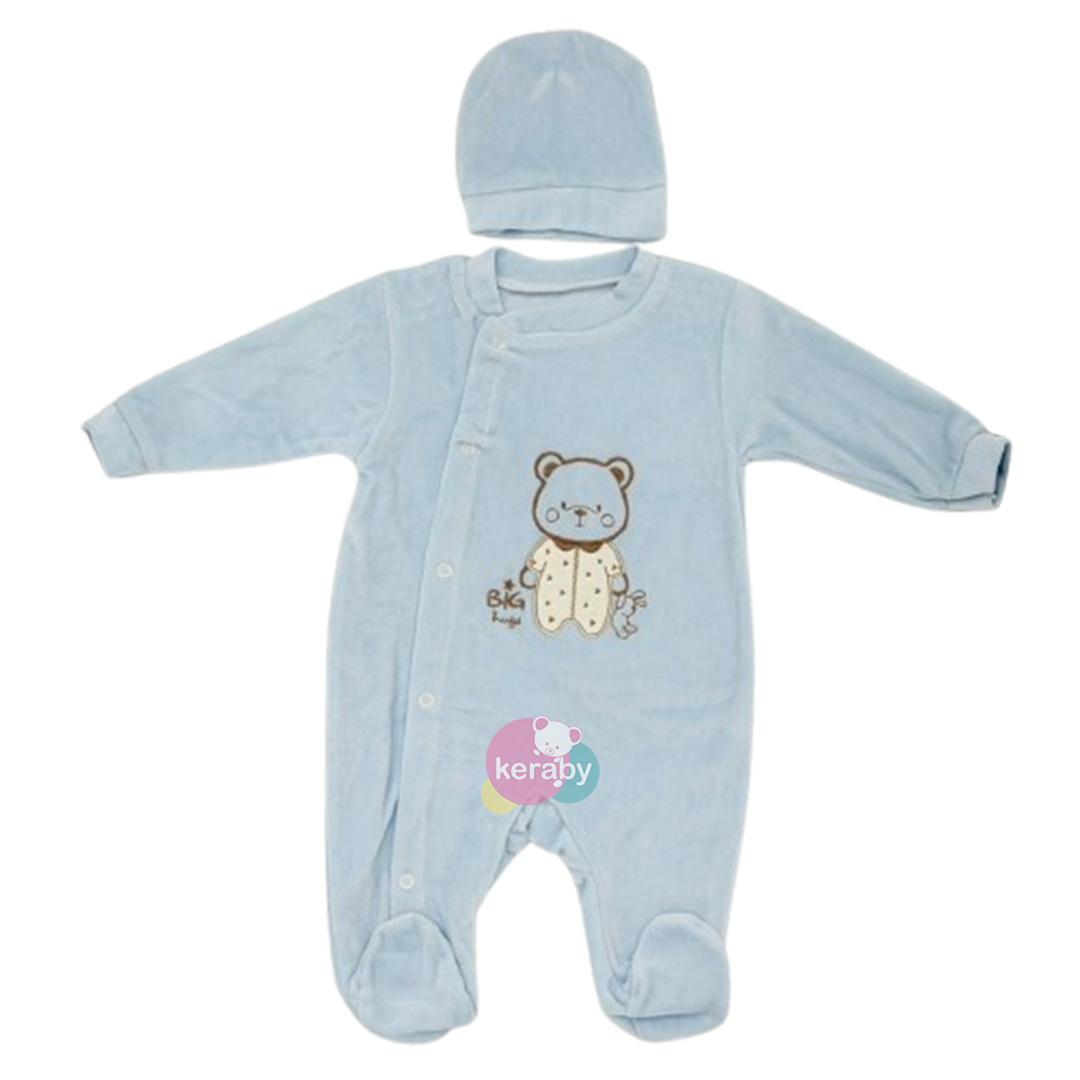 GRENOUILLERE  VELOUR BBL+BONNET-GB9