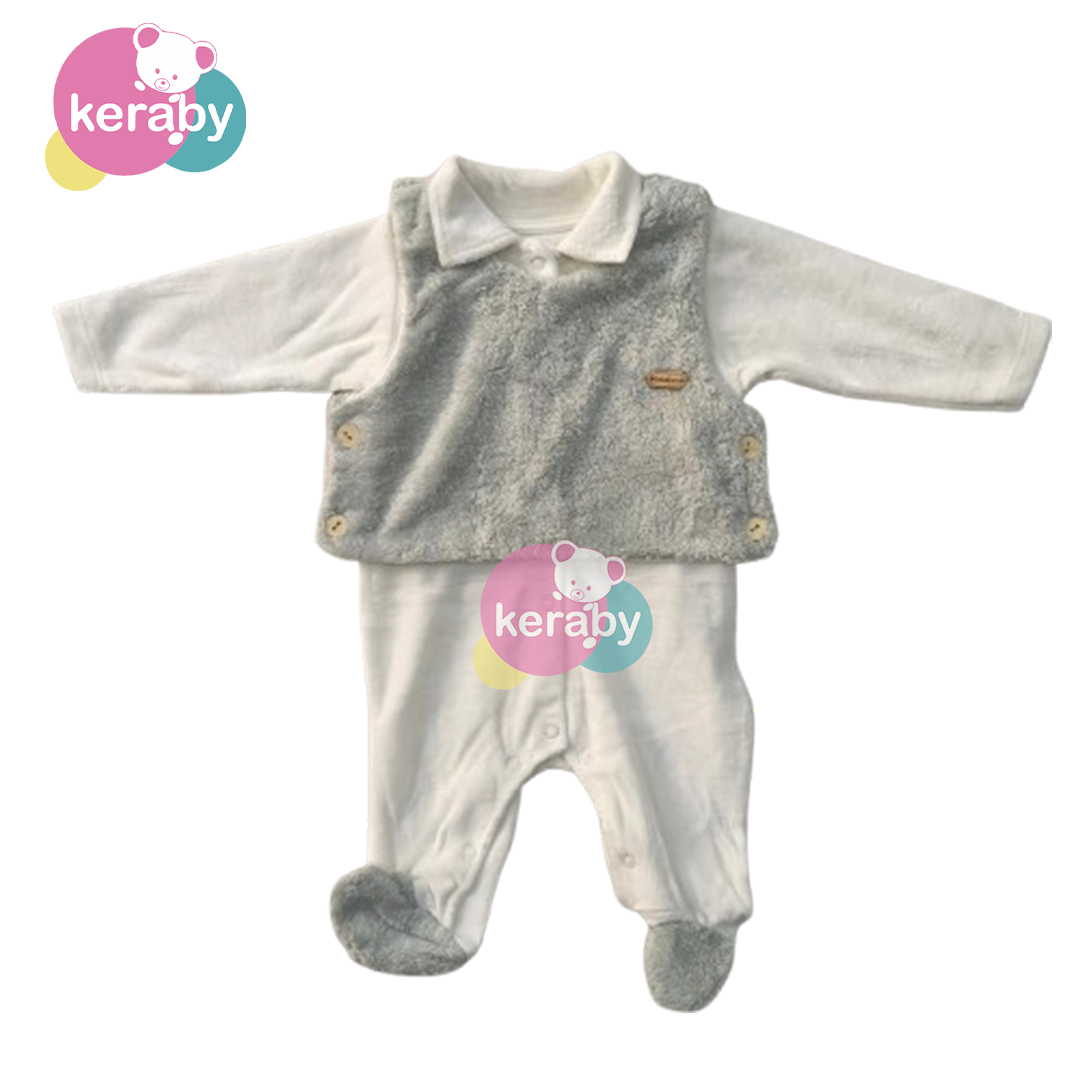 GRENOUILLERE FOURURE-GILET  EN VELOU