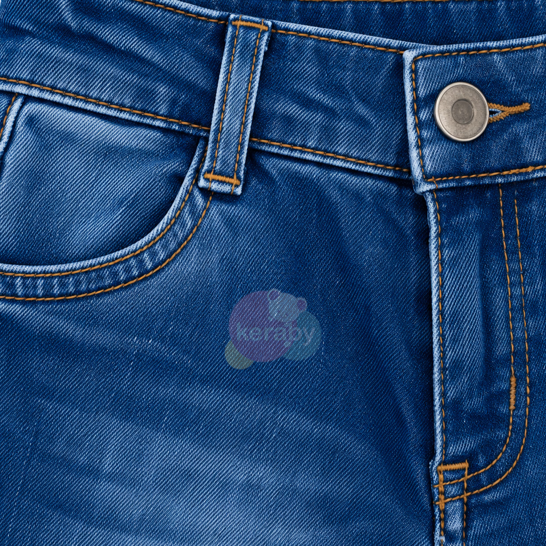 PANTALON JEANS BLEU-G2 — photo 2