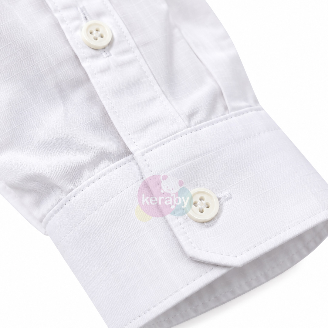 CHEMISE ML BLANC-G2 — photo 2
