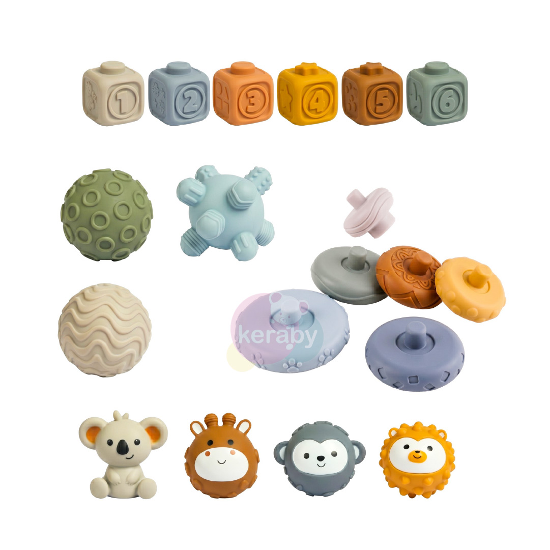JOUET BEBE 3 EN 1 BABY EARLY 19 PIECES — photo 3