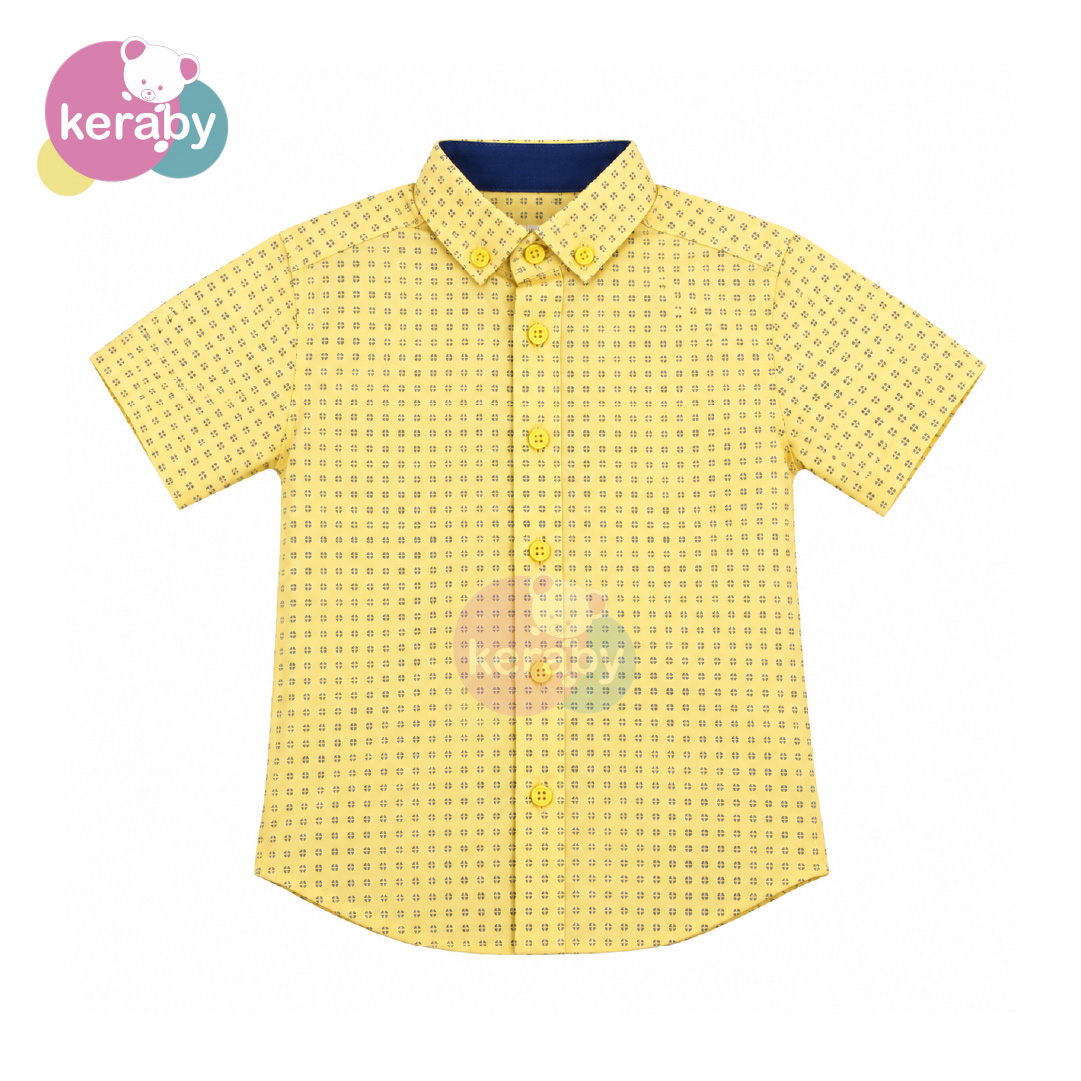 CHEMISE MC JAUNE