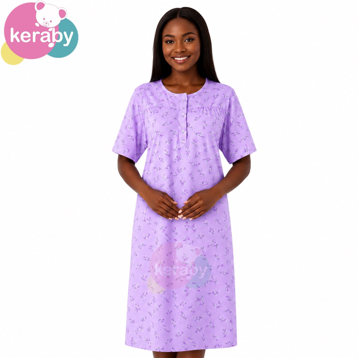 ROBE MATERNITE FLEURI
