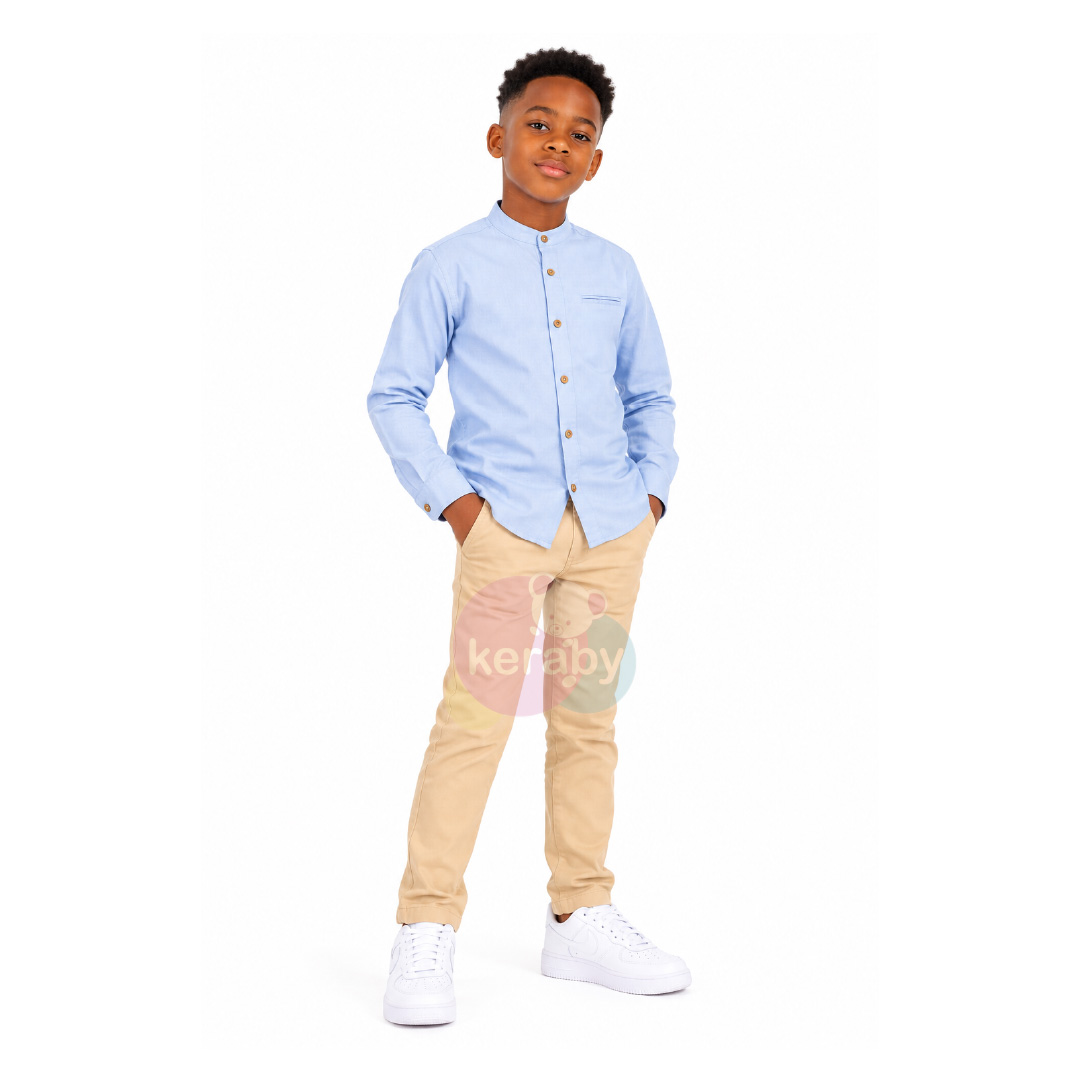 CHEMISE ML GRIS-G1 — photo 3