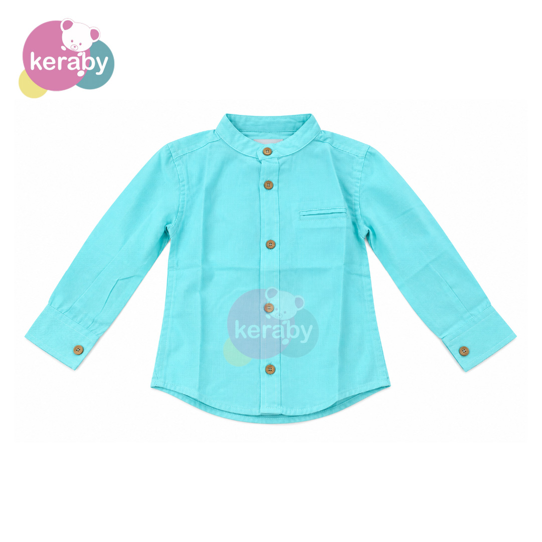 CHEMISE ML VERT-G6
