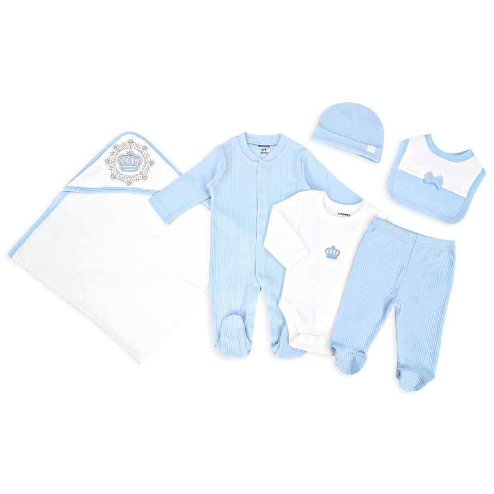 KIT DE NAISSANCE 6PCS GARÇON-G2