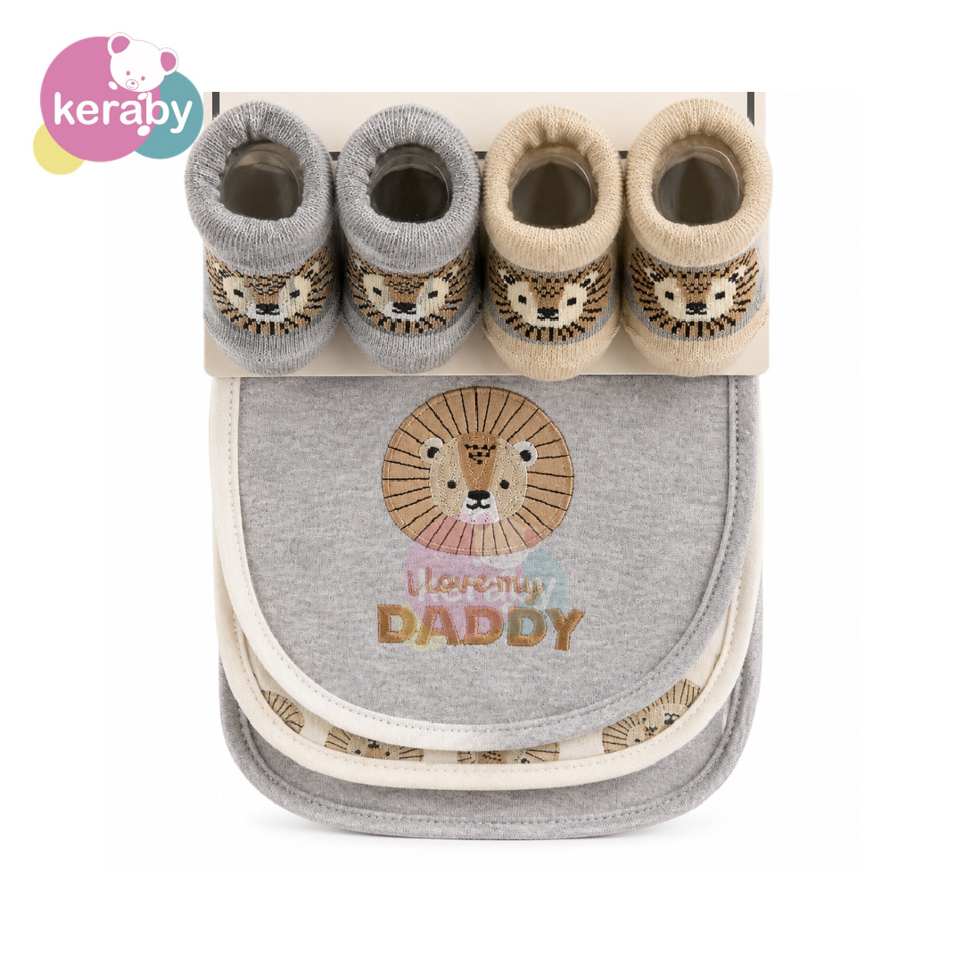 BAVOIR LOT DE 3 + 4 CHAUSSON MIXTE-M6