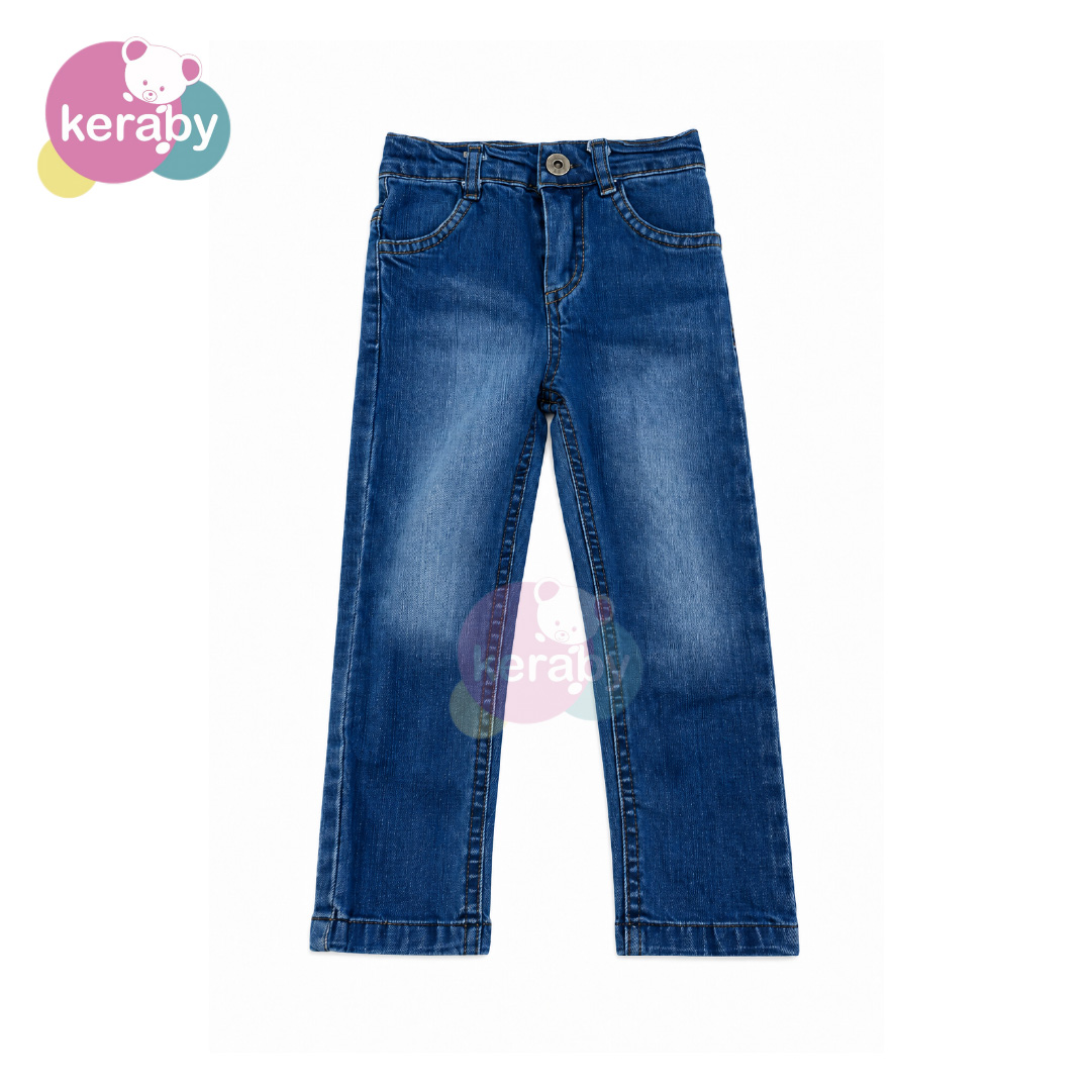PANTALON JEANS BLEU-G2