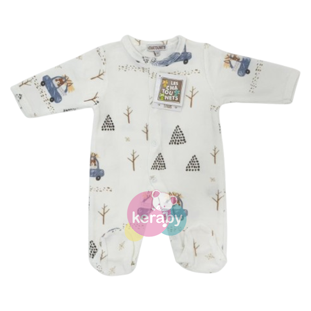 GRENOUILLERE VELOUR CHATOUNET GARÇON-G3