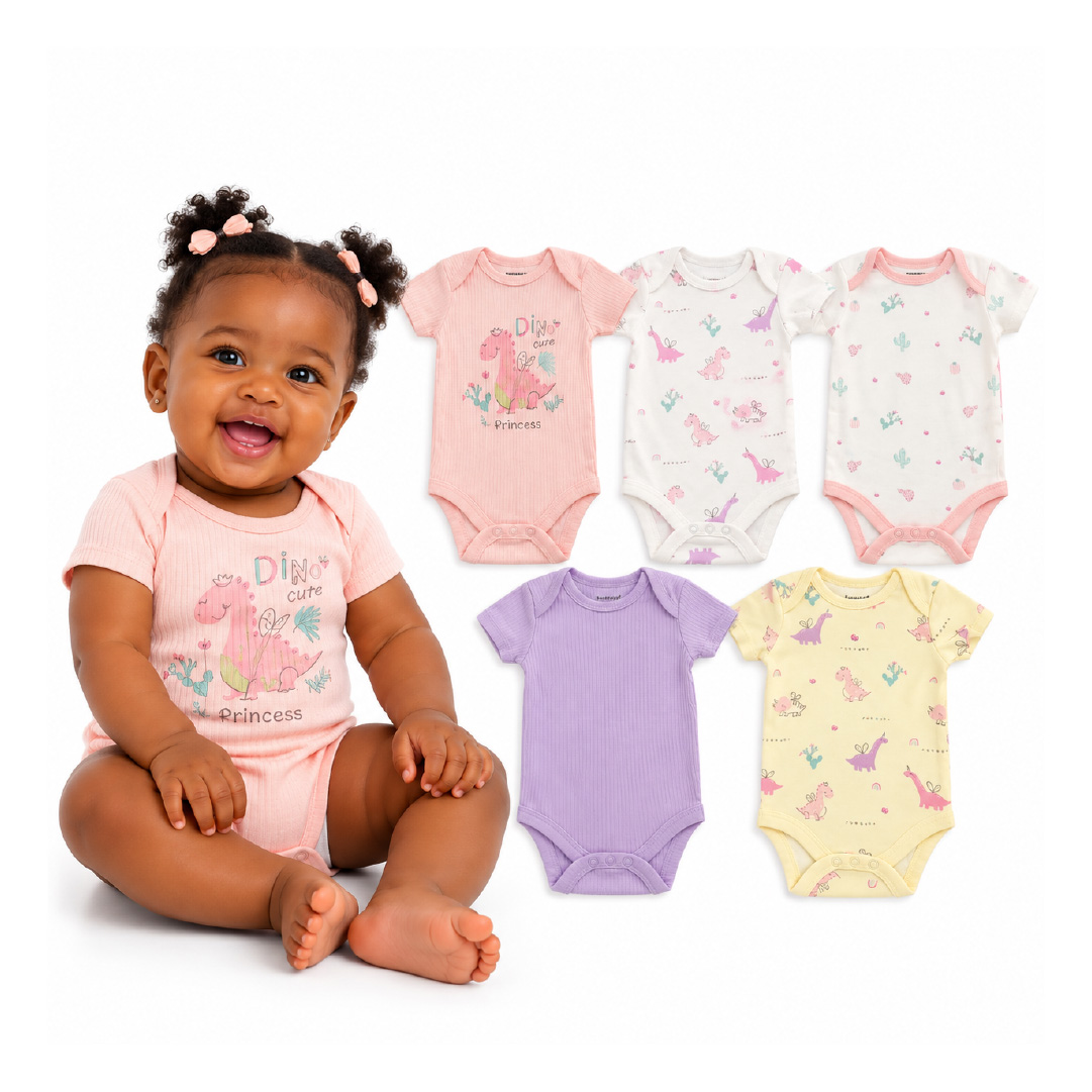 BODY LOT DE 5 DINO CUTE-F3 — photo 2