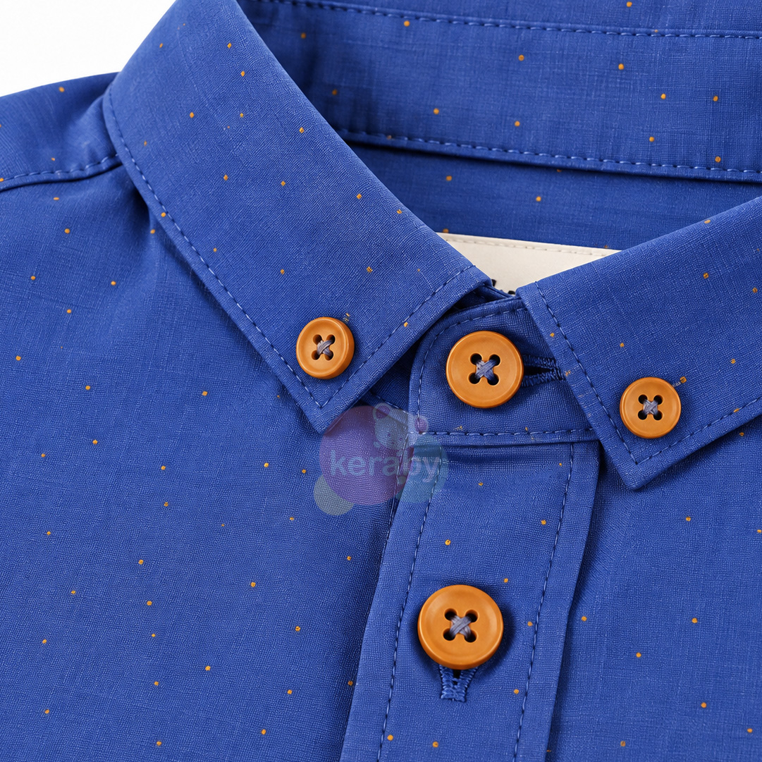 CHEMISE ML BLEU-G1 — photo 2