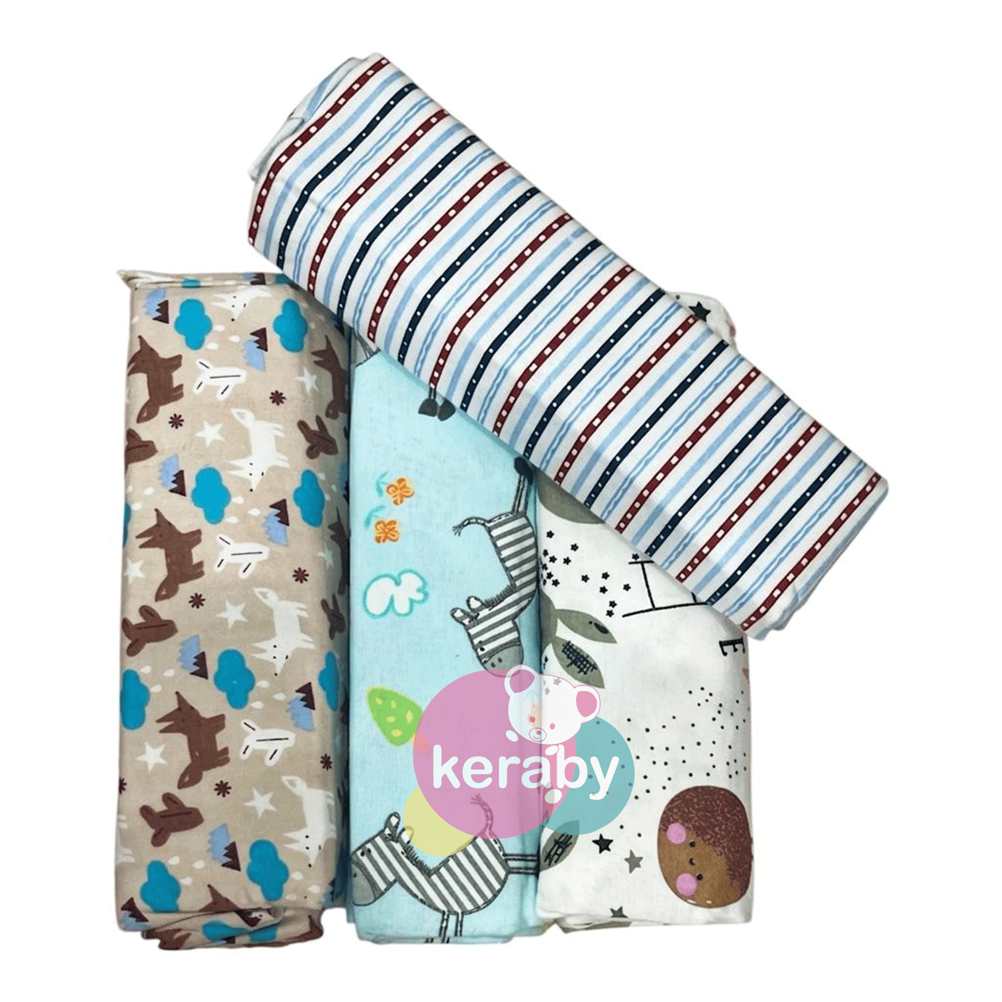 DRAP LOT DE 4 GARCON