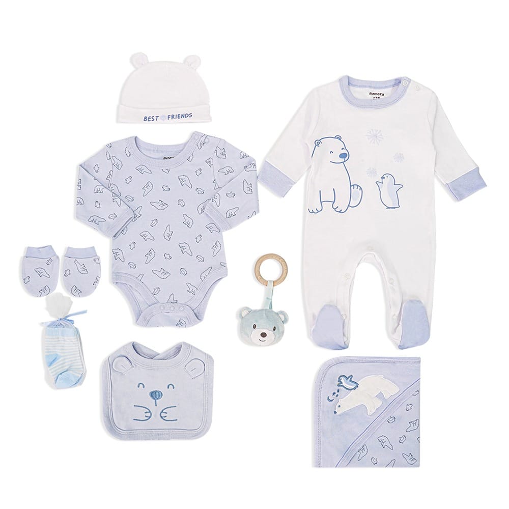 KIT DE NAISSANCE 8PCS GARÇON-G3