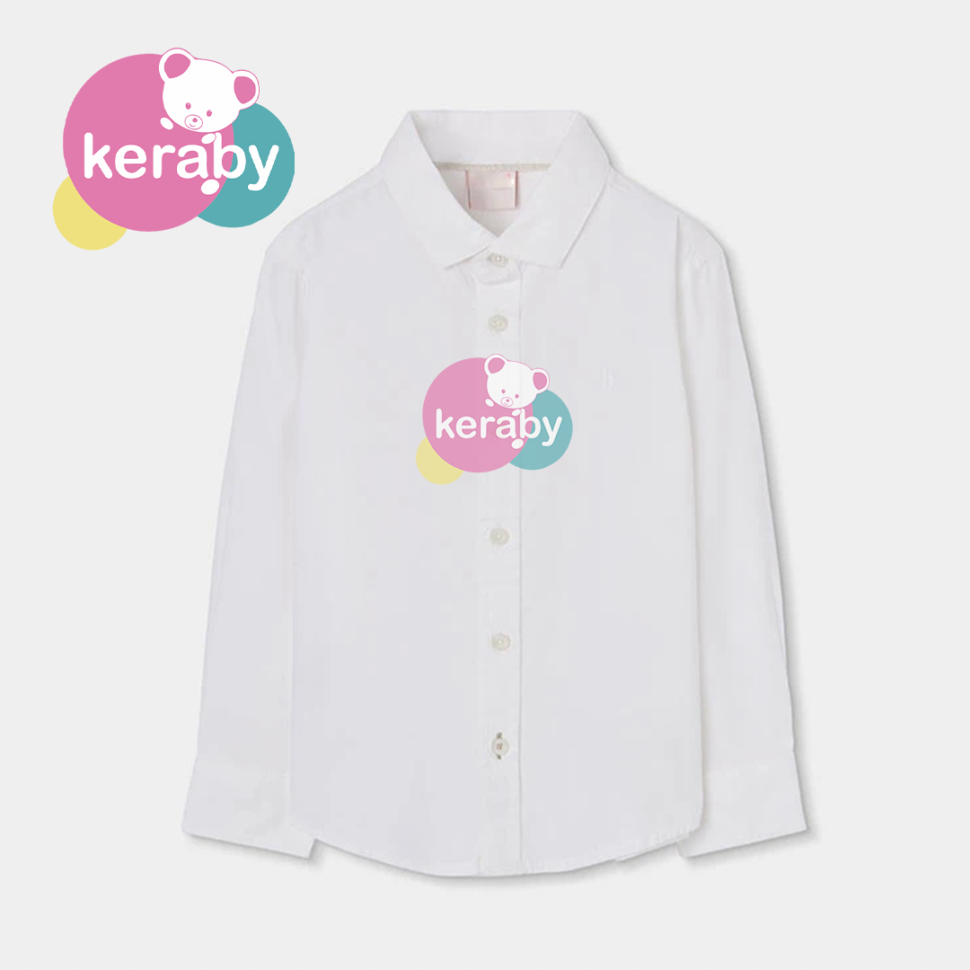 CHEMISE BLANCHE (1-4ANS)