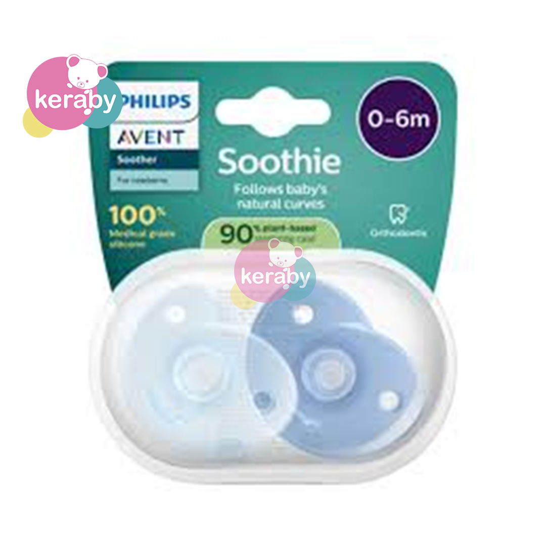 SUCETTE AVENT LOT DE 2 SOOTHIE  (0-6M)