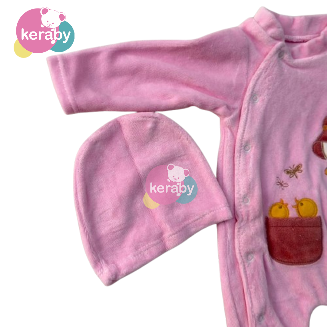 GRENOUILLERE VELOUR BBL+ BONNET  FILLE-F2 — photo 2