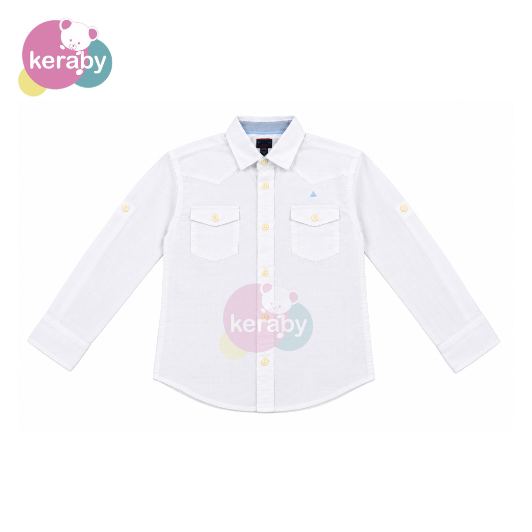 CHEMISE ML BLANC-G3