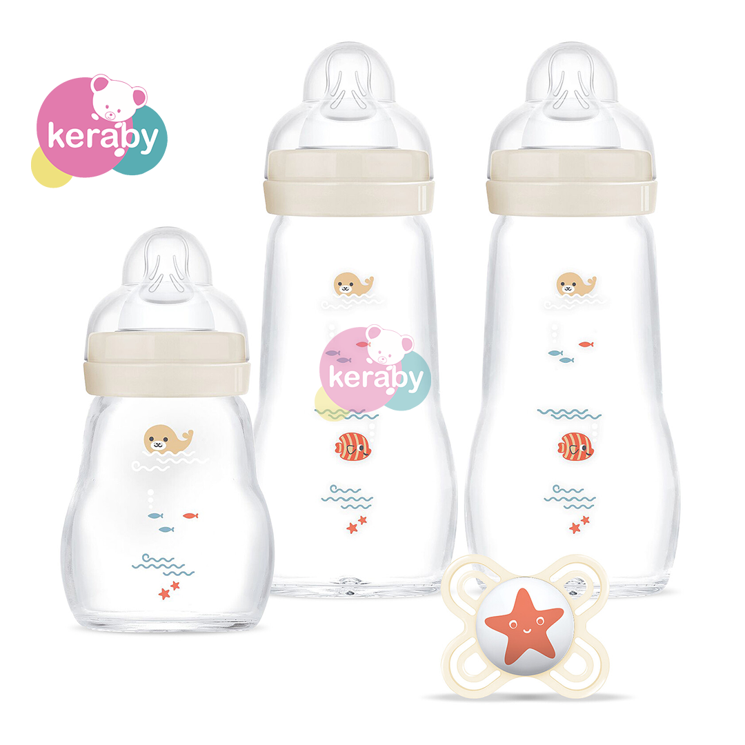 COFFRET BIBERON MAN VERRE LOT DE 3