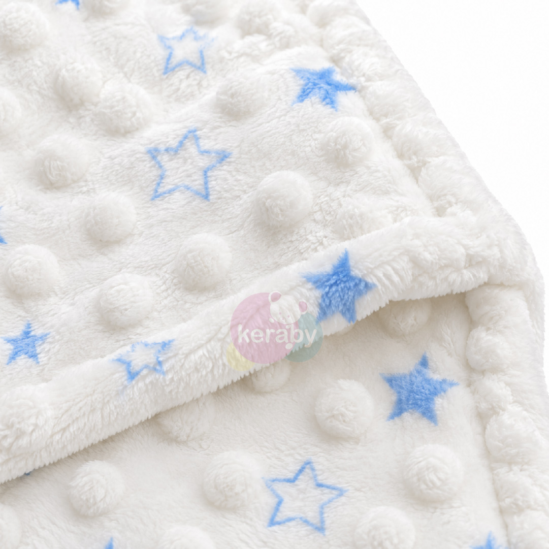 COUVERTURE A POIS AVEC MOTIF — photo 3