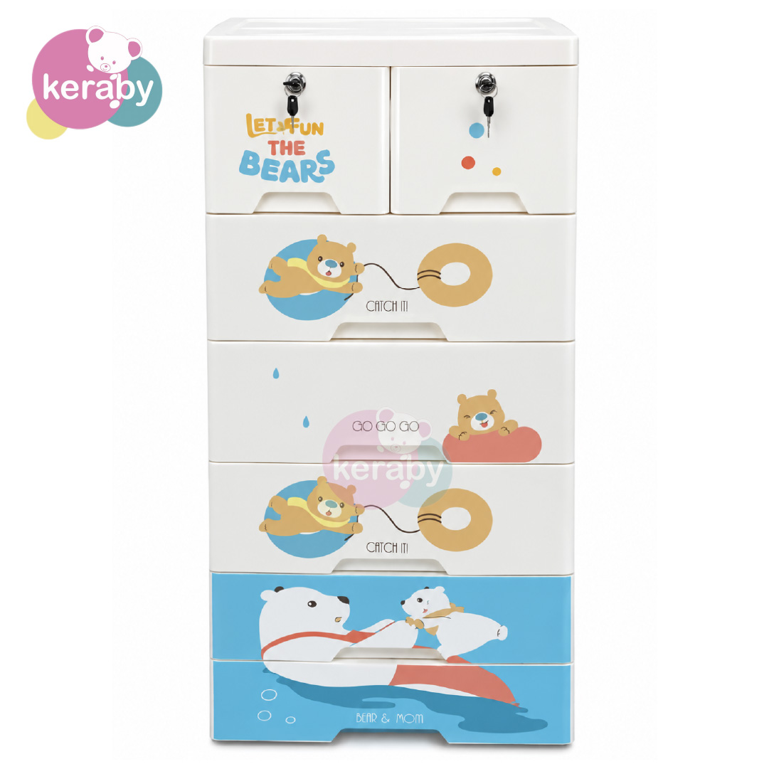 COMMODE PVC