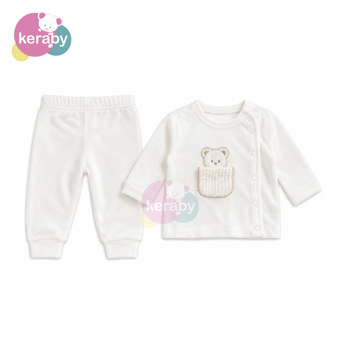 ENSEMBLE BEBE 2PCS VELOUR-M2
