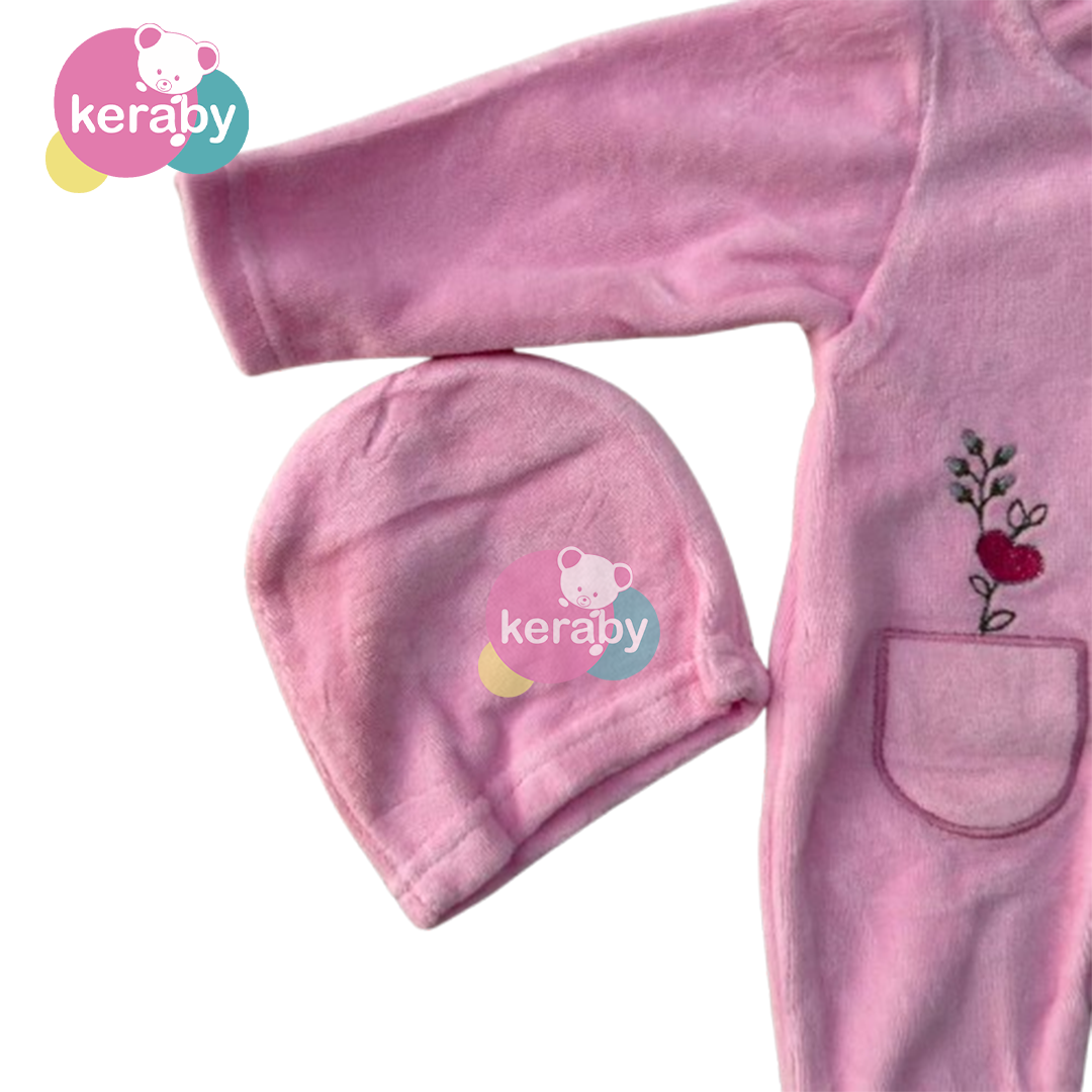 GRENOUILLERE VELOUR BBL+BONNET FILLE-F5 — photo 2