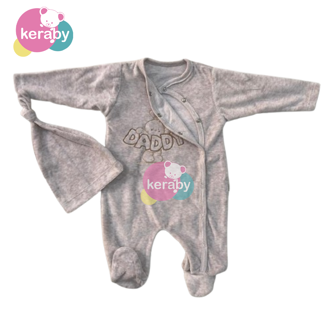 GRENOUILLERE  BBL DADDY EN VELOU+BONNET