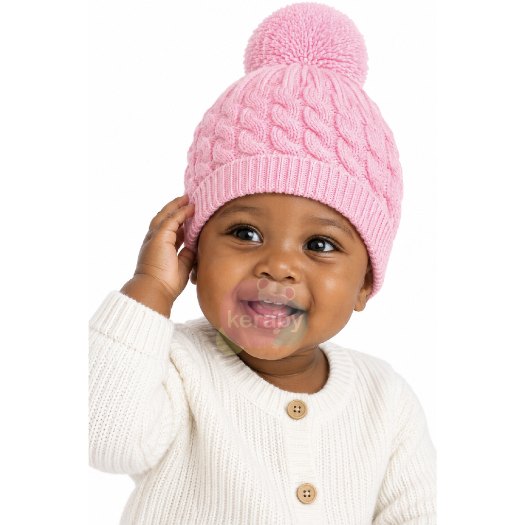 BONNET LAINE AVEC 1 PONPON-BG2 — photo 8