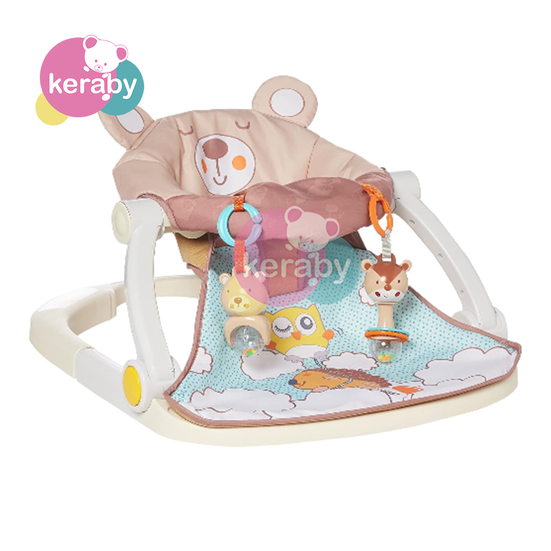 SIEGE DE SOL PORTABLE LEGER ET DOUX POUR BEBE KONIG KIDS — photo 2