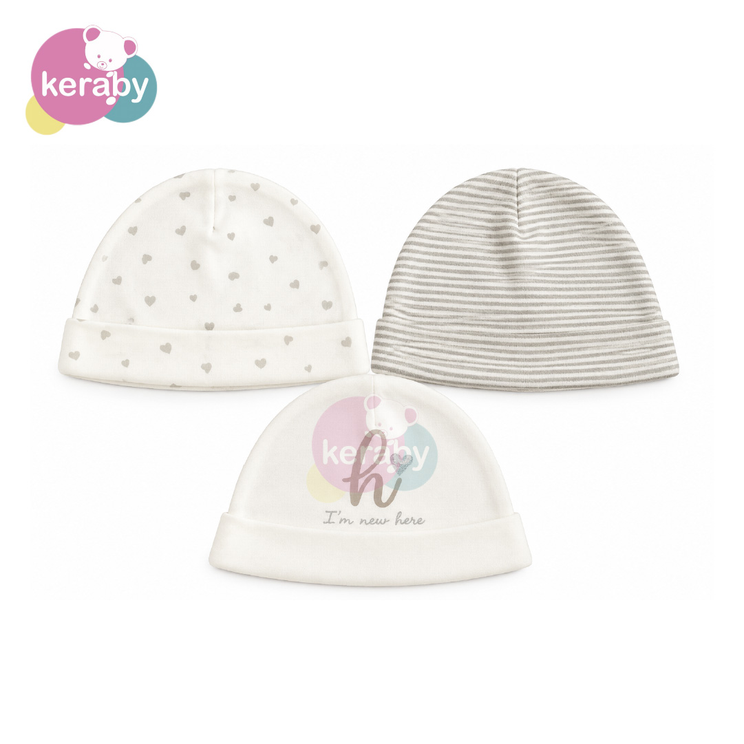 BONNET LOT DE 3 I'M NEW HERE