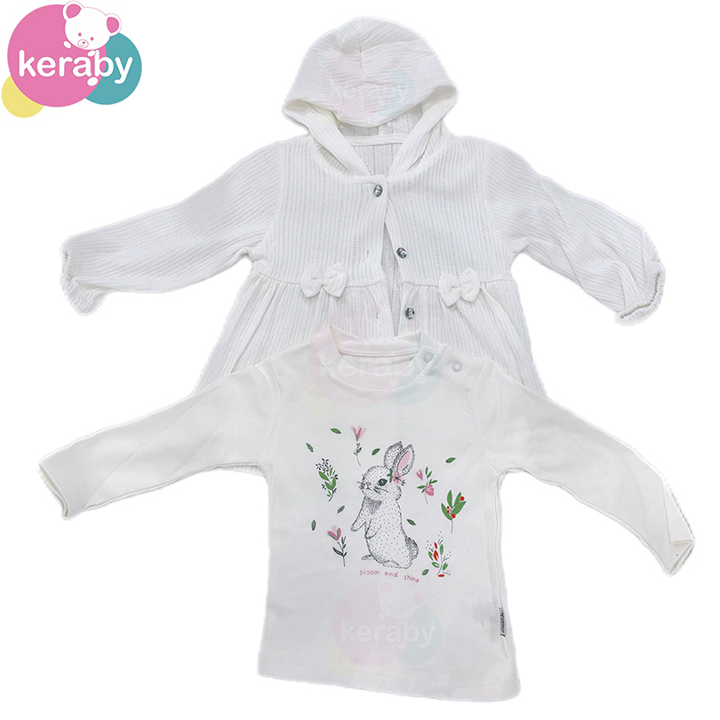 ENSEMBLE BEBE 3PCS CARDIGAN-F2 — photo 2