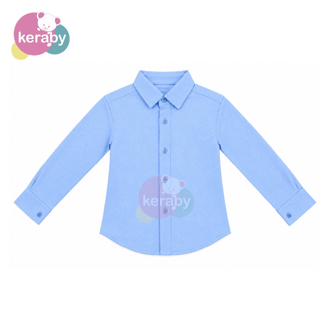 CHEMISE ML BLEU CIEL-G2