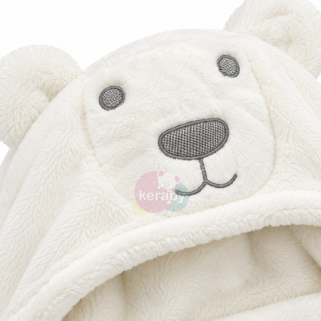 COUVERTURE A CAPUCHE VELOUR — photo 7