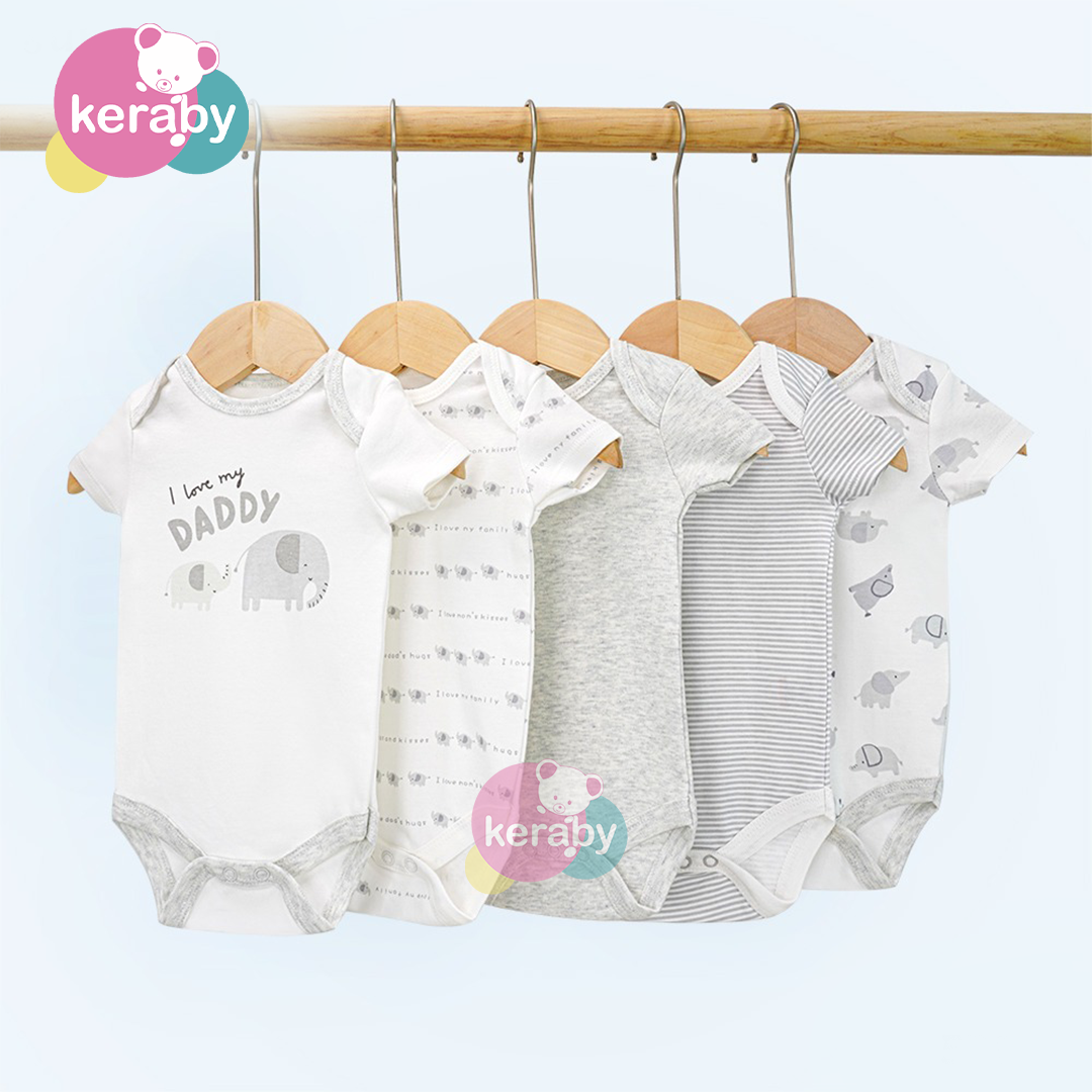 BODY MANCHE COURTE LOT DE 5 MIXTE-M13