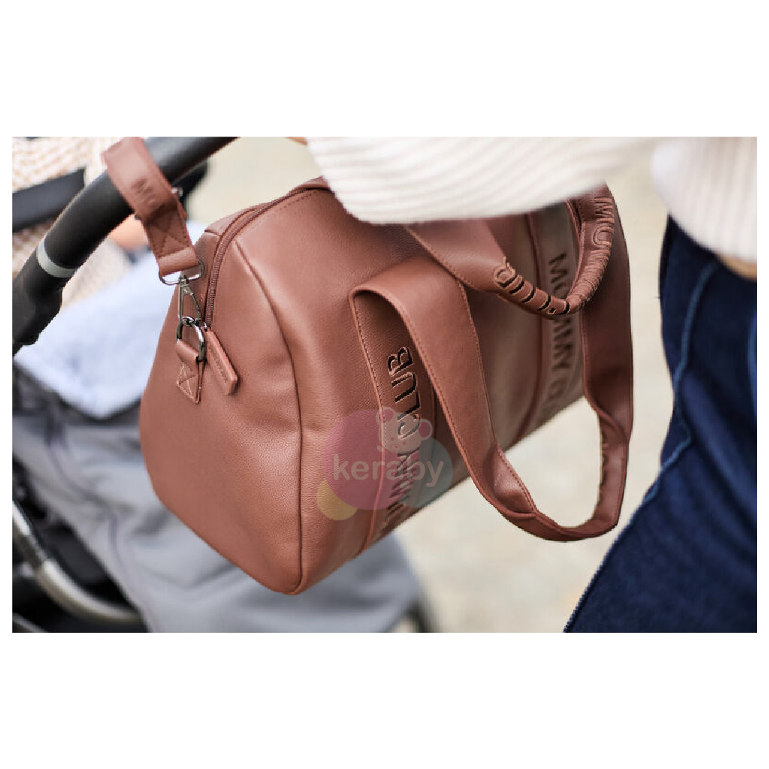 SAC A LANGER MOMMY CLUB MARRON FONCE — photo 2