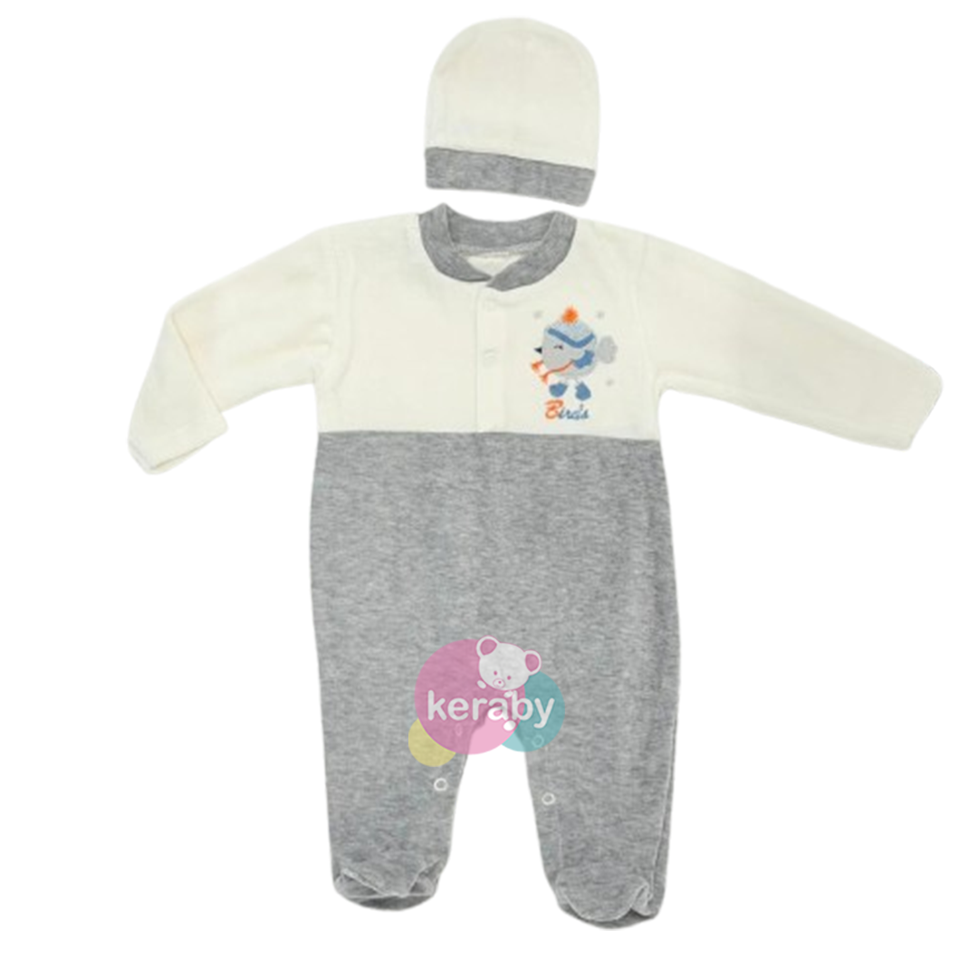 GRENOUILLERE VELOUR BBL+BONNET MIXTE-M2