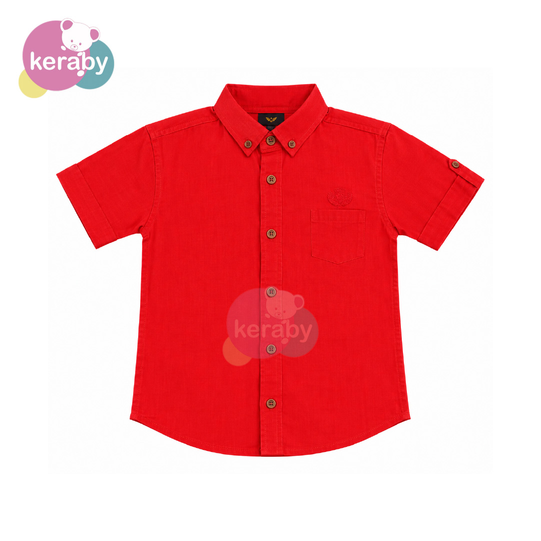 CHEMISE MC ROUGE-G2