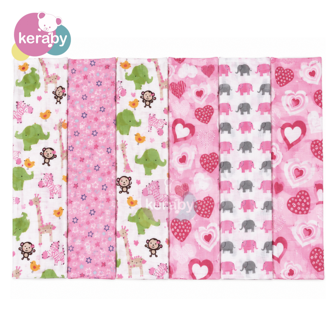 DRAP L ANGE LOT DE 6 FILLE