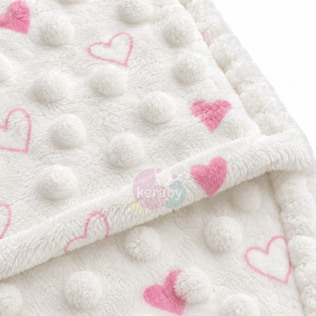 COUVERTURE A POIS AVEC MOTIF — photo 5