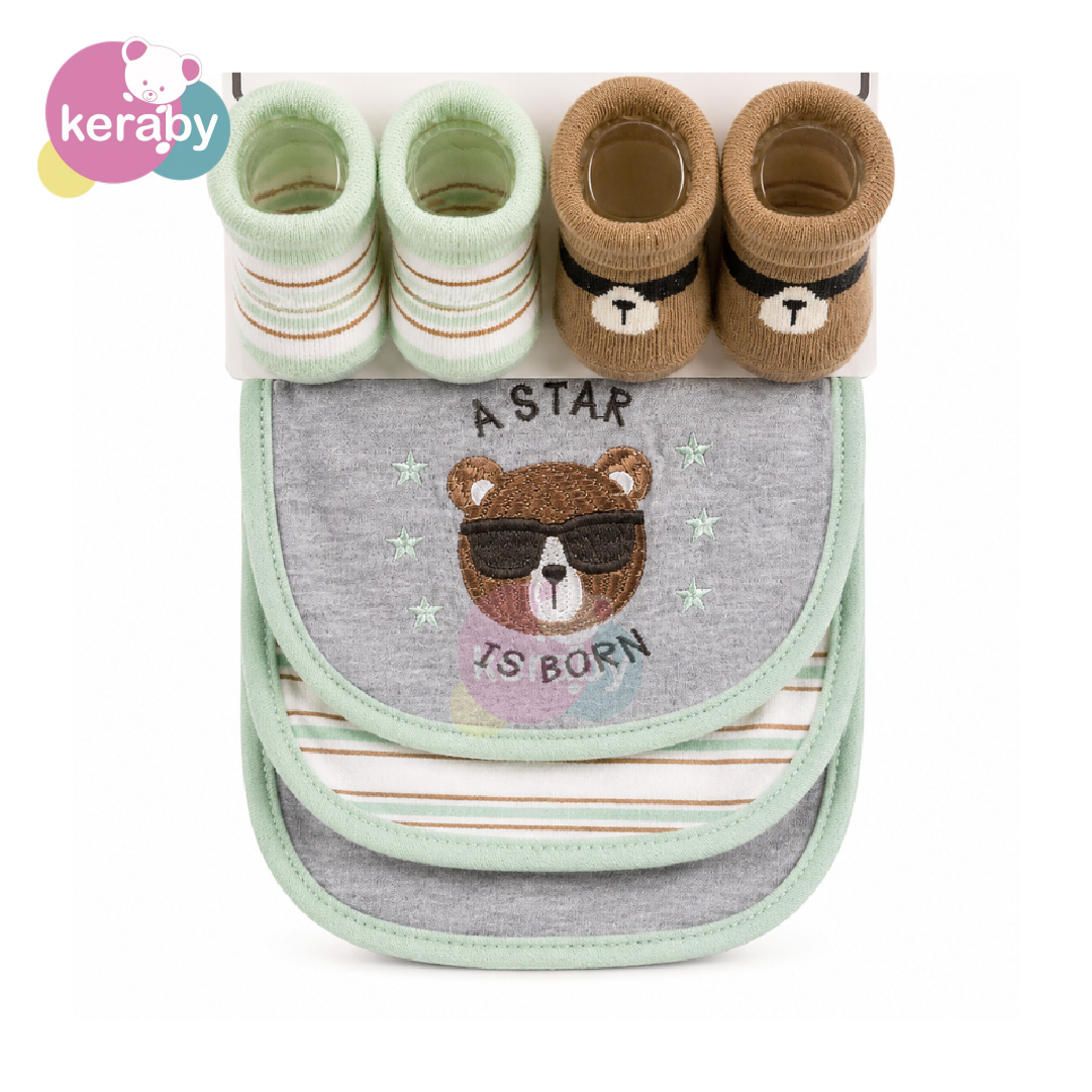 BAVOIR LOT DE 3 + 4 CHAUSSON MIXTE-M2 — photo 2