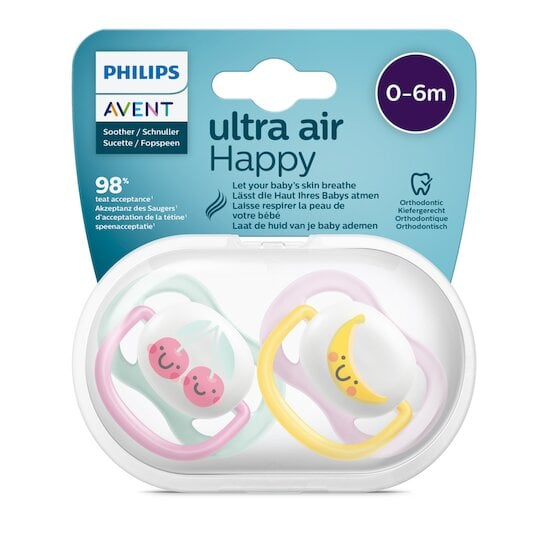 SUCETTE AVENT LOT DE 2 ULTRA AIR HAPPY — photo 2